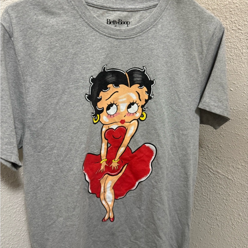 Betty Boop Gray Tee